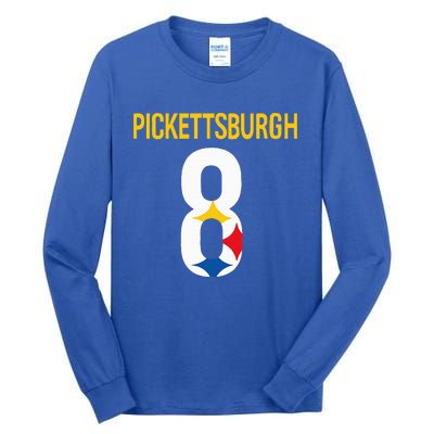 Pickettsburgh Diamond 8 By Pickettsburgh 8 Tall Long Sleeve T-Shirt