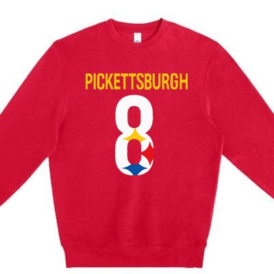 Pickettsburgh Diamond 8 By Pickettsburgh 8 Premium Crewneck Sweatshirt