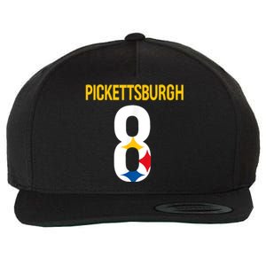 Pickettsburgh Diamond 8 By Pickettsburgh 8 Wool Snapback Cap