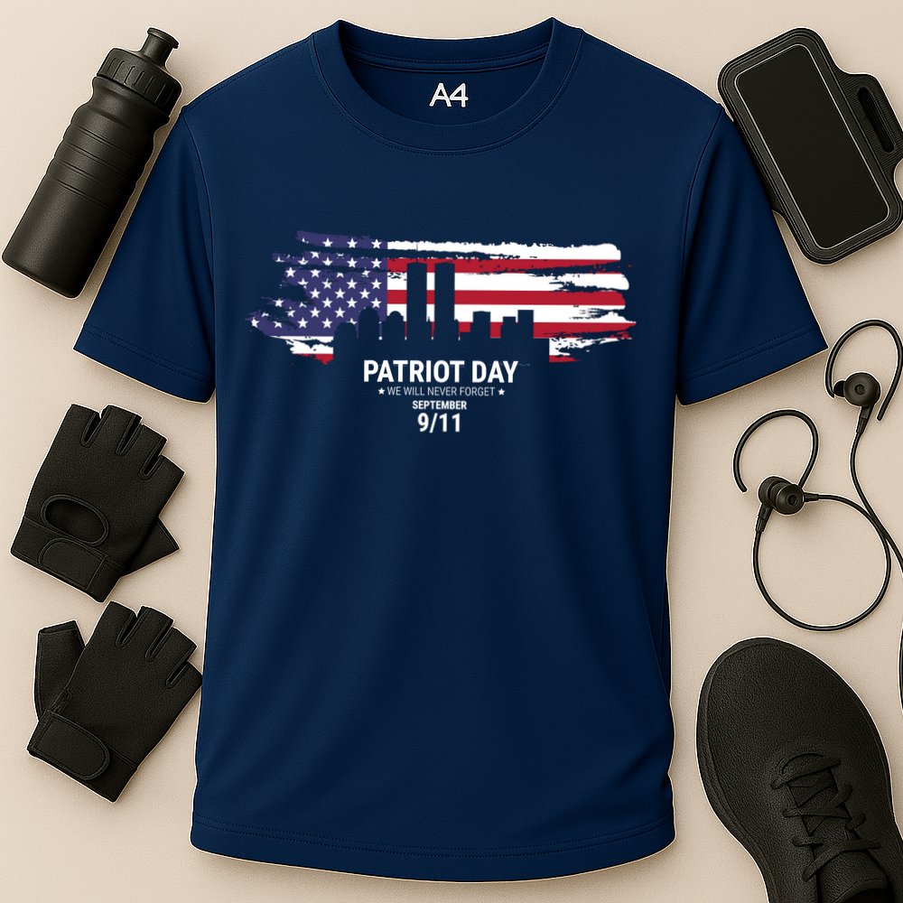 Patriot Day 9/11 Cooling Performance Crew T-Shirt