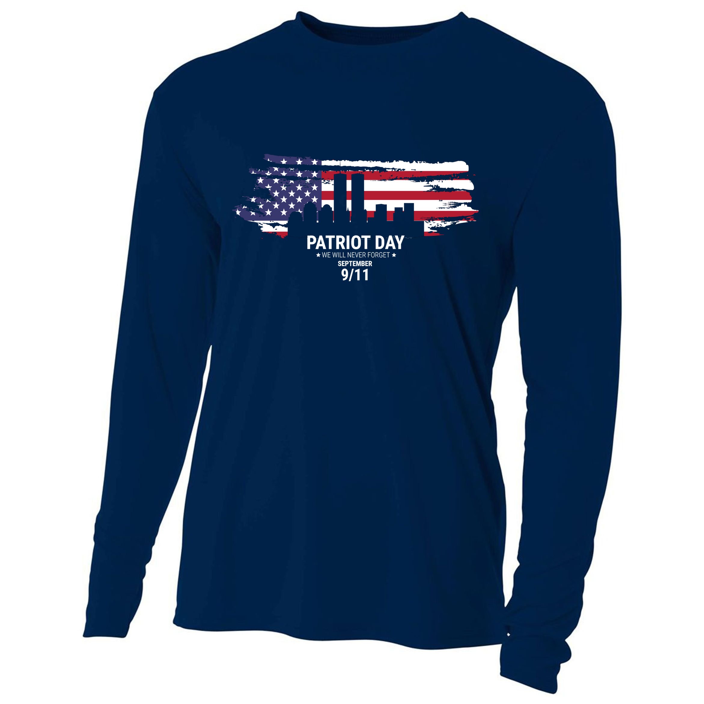 Patriot Day 9/11 Cooling Performance Long Sleeve Crew
