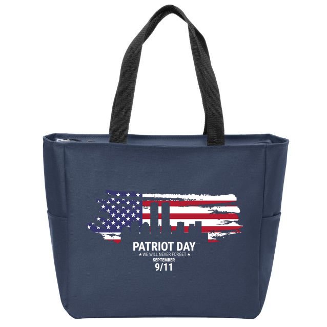 Patriot Day 9/11 Zip Tote Bag