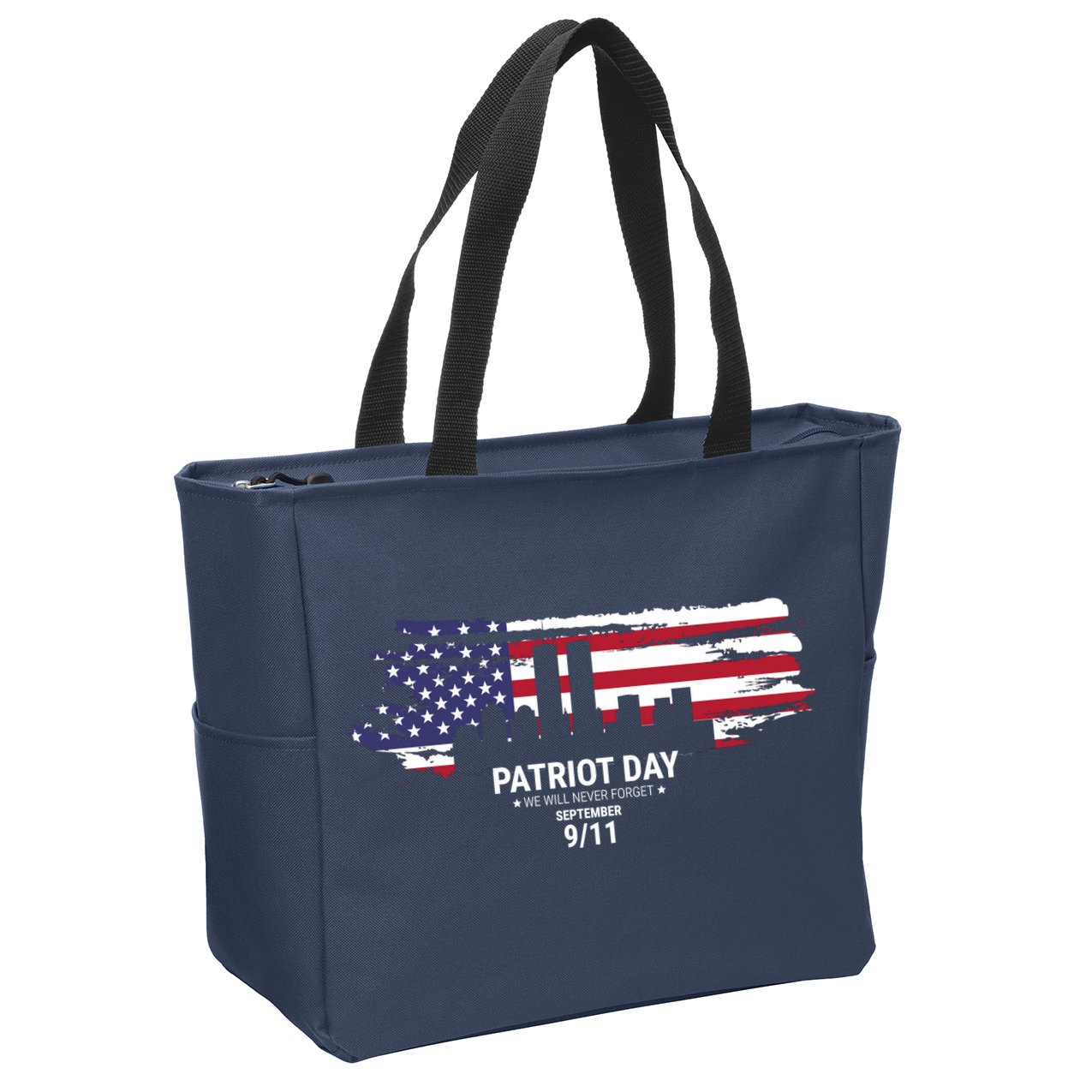 Patriot Day 9/11 Zip Tote Bag
