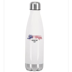 Patriot Day 9/11 Stainless Steel Insulated Water Bottle