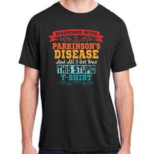 ParkinsonS Disease Awareness Gift Adult ChromaSoft Performance T-Shirt