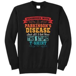 ParkinsonS Disease Awareness Gift Tall Sweatshirt