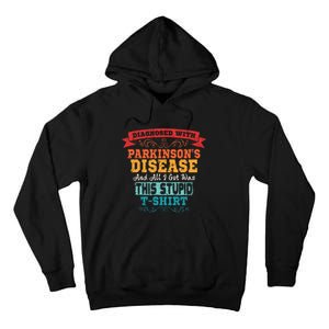 ParkinsonS Disease Awareness Gift Tall Hoodie