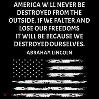 Pro Democracy Abraham Lincoln Quote Stand Up For Freedom Visor