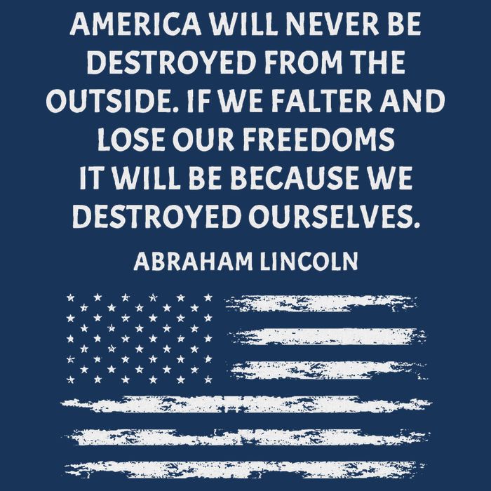 Pro Democracy Abraham Lincoln Quote Stand Up For Freedom Infant Baby Jersey Bodysuit