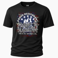 Proud Descendant American Revolution Fife And Drum Novelty Cooling Performance Crew T-Shirt