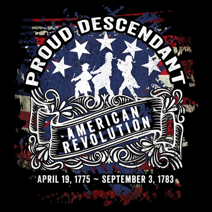 Proud Descendant American Revolution Fife And Drum Novelty 16 in Basic Backpack