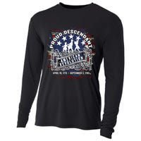 Proud Descendant American Revolution Fife And Drum Novelty Cooling Performance Long Sleeve Crew
