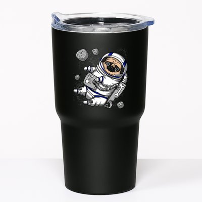 Pug Dog Astronaut Funny Space Cosmic Girl Boy Tumbler