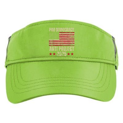 Pro Democracy Anti Project 2025 Stop Project 2025 Anti Trump Adult Drive Performance Visor