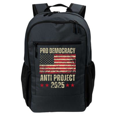 Pro Democracy Anti Project 2025 Stop Project 2025 Anti Trump Daily Commute Backpack