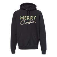 Pretty Decorative And Stylish Applique Style Merry Christmas Tank Top Premium Hoodie