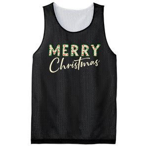 Pretty Decorative And Stylish Applique Style Merry Christmas Tank Top Mesh Reversible Basketball Jersey Tank