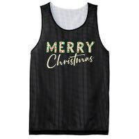 Pretty Decorative And Stylish Applique Style Merry Christmas Tank Top Mesh Reversible Basketball Jersey Tank