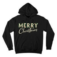 Pretty Decorative And Stylish Applique Style Merry Christmas Tank Top Tall Hoodie