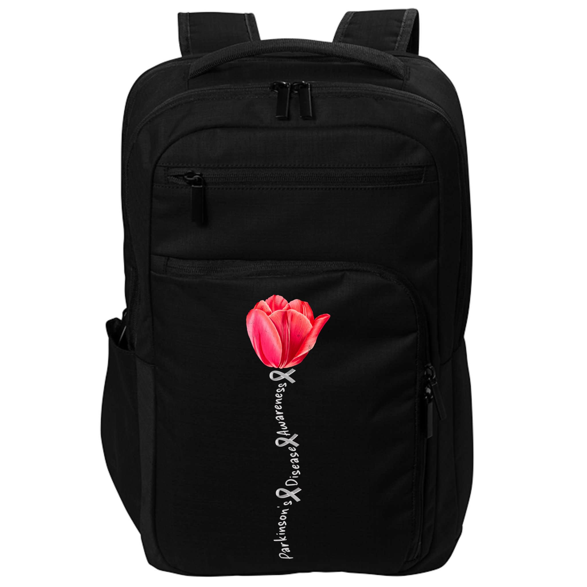 ParkinsonS Disease Awareness Tulip April Month Cool Gift Impact Tech Backpack