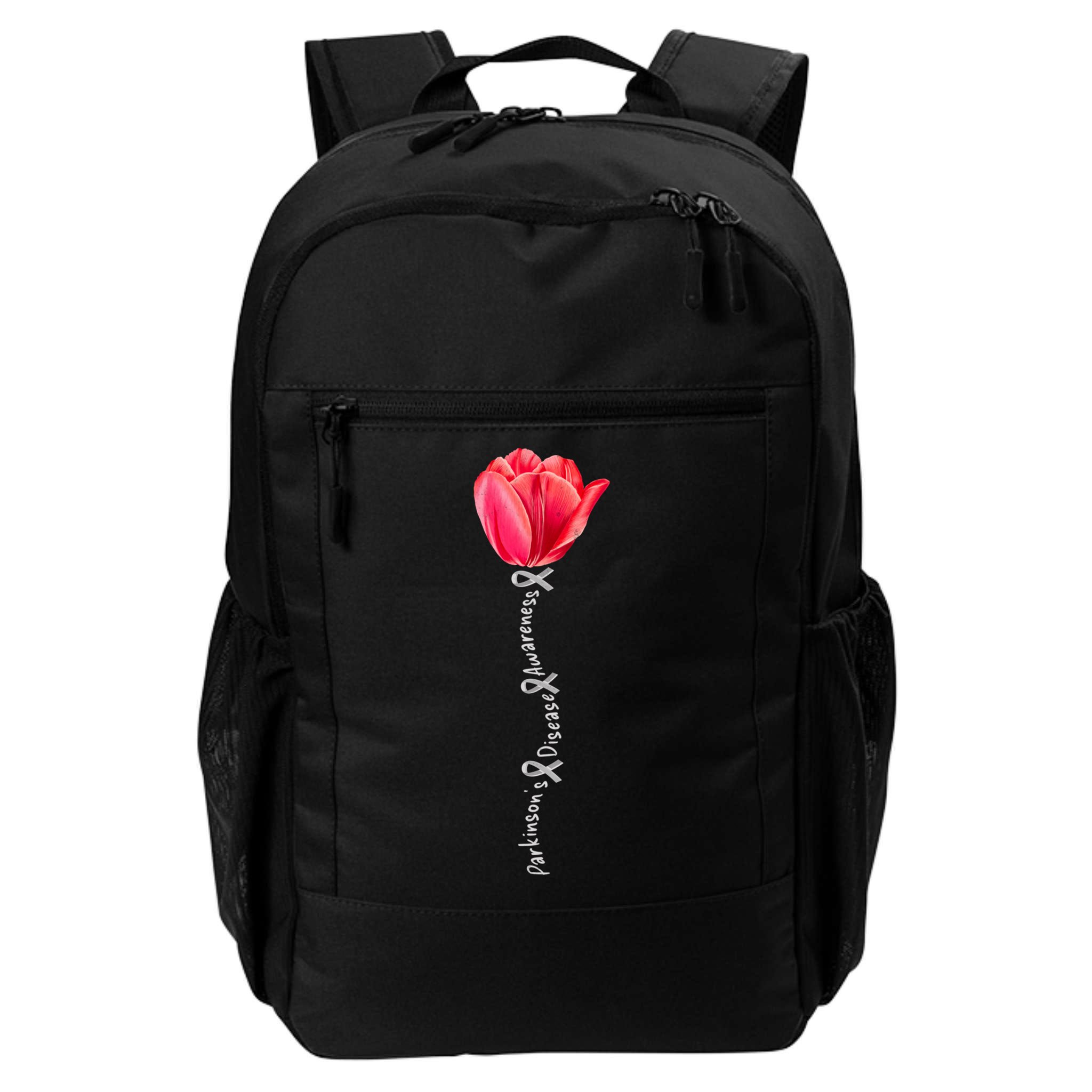 ParkinsonS Disease Awareness Tulip April Month Cool Gift Backpack