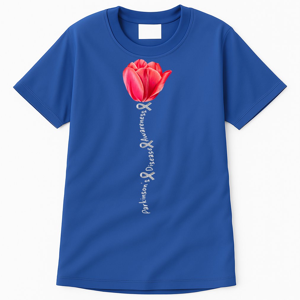 ParkinsonS Disease Awareness Tulip April Month Cool Gift Tall T-Shirt