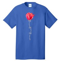 ParkinsonS Disease Awareness Tulip April Month Cool Gift Tall T-Shirt