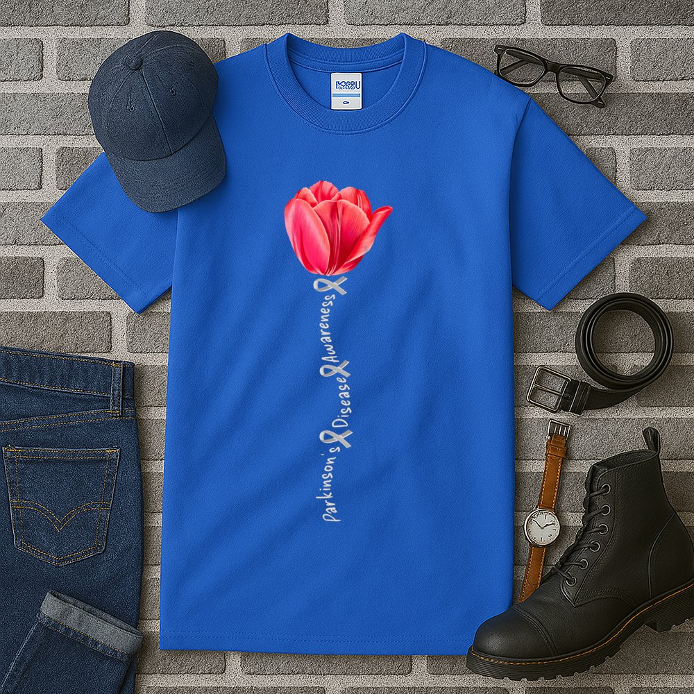 ParkinsonS Disease Awareness Tulip April Month Cool Gift Tall T-Shirt