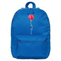 ParkinsonS Disease Awareness Tulip April Month Cool Gift 16 in Basic Backpack