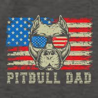 Pitbull Dad American Pit Bull Dog Us Flag 4th Of July Vector Backpack
