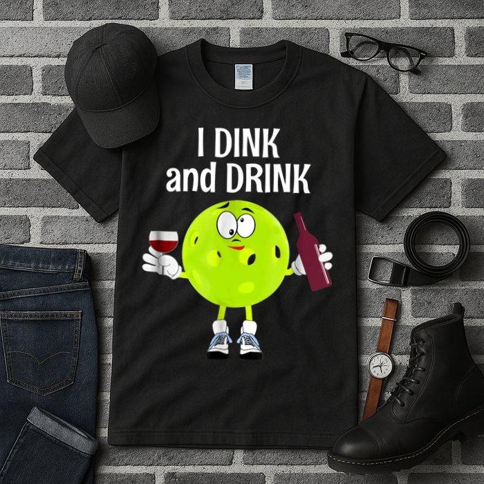 Pickleball Dink And Drink Tall T-Shirt