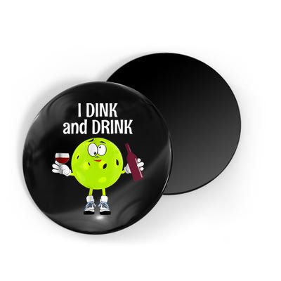 Pickleball Dink And Drink Magnet