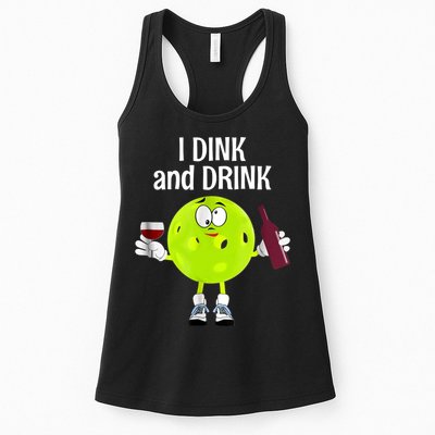 Pickleball Dink And Drink Womens Tank Top