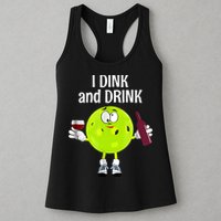 Pickleball Dink And Drink Womens Tank Top