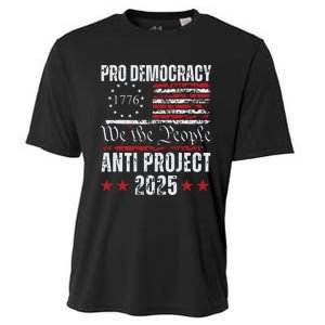 Pro Democracy Anti Project 2025 Stop Project 2025 Anti Trump Cooling Performance Crew T-Shirt