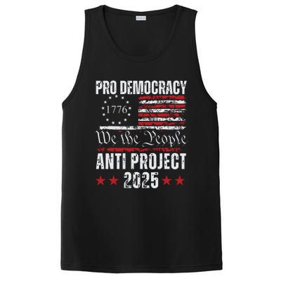 Pro Democracy Anti Project 2025 Stop Project 2025 Anti Trump PosiCharge Competitor Tank