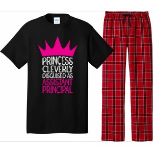 Princess Disguised As Assistant Principal Cute Gift Pajama Set