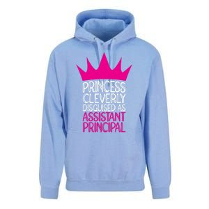 Princess Disguised As Assistant Principal Cute Gift Unisex Surf Hoodie