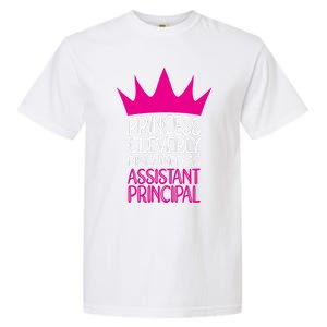 Princess Disguised As Assistant Principal Cute Gift Garment-Dyed Heavyweight T-Shirt