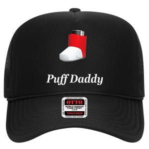 Puff Daddy Asthma High Crown Mesh Back Trucker Hat