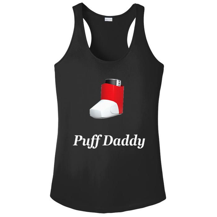 Puff Daddy Asthma Ladies PosiCharge Competitor Racerback Tank