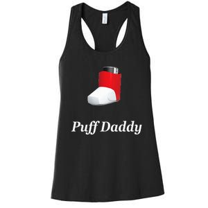 Puff Daddy Asthma Women's Racerback Tank