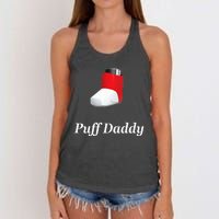 Puff Daddy Asthma Women's Knotted Racerback Tank