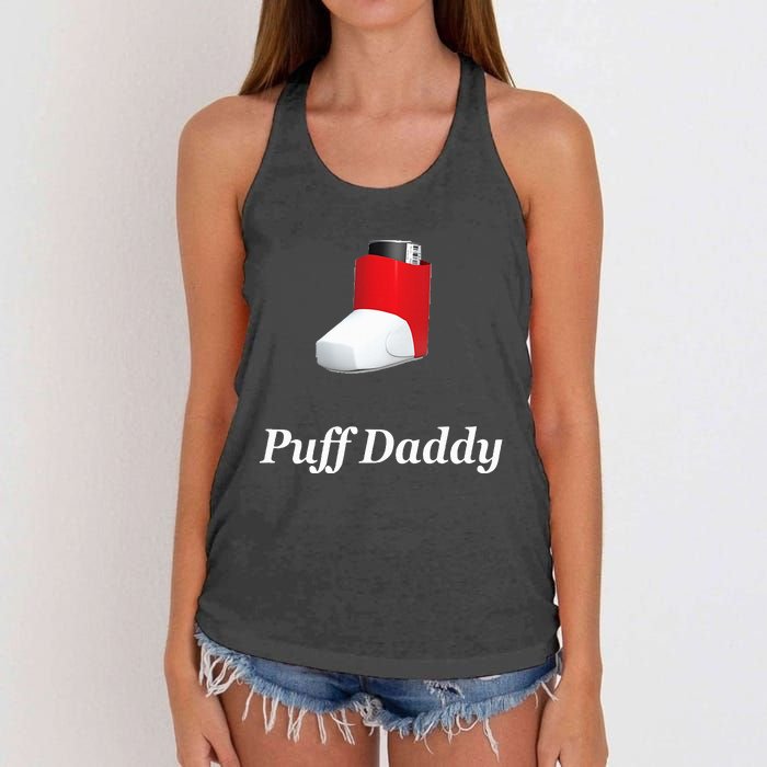 Puff Daddy Asthma Women's Knotted Racerback Tank