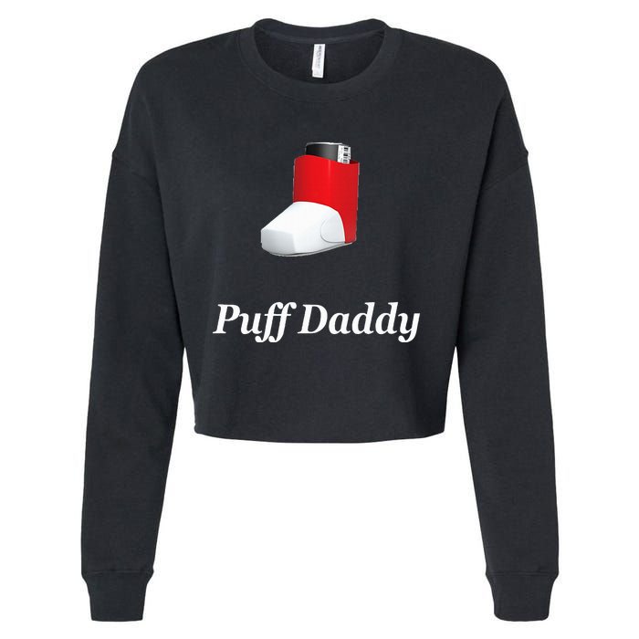 Puff Daddy Asthma Cropped Pullover Crew