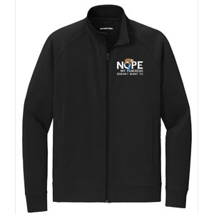 Pancreas Diabetes Awareness Sleep Sloth Pancreatic Diabetic Stretch Full-Zip Cadet Jacket