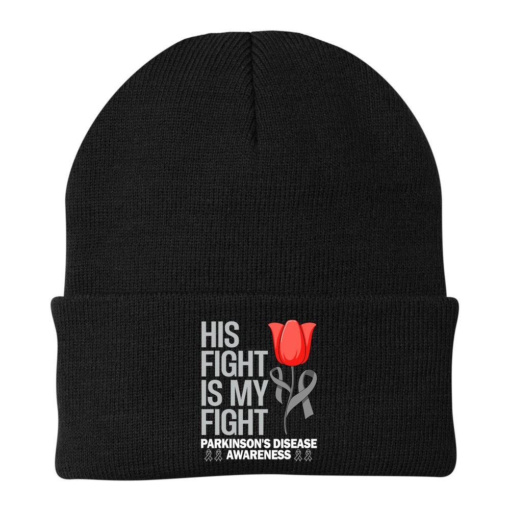 ParkinsonS Disease Awareness April Month Red Tulip Beanie