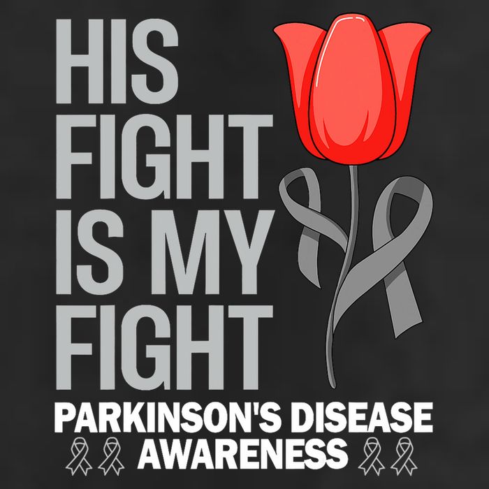 ParkinsonS Disease Awareness April Month Red Tulip Golf Towel