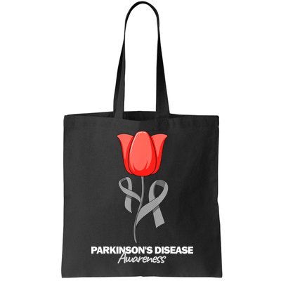 ParkinsonS Disease Awareness April Month Red Tulip Bag