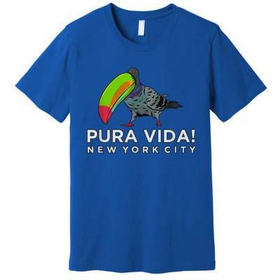 Pigeon Disguised As Toucan Pura Vida! New York City Premium T-Shirt